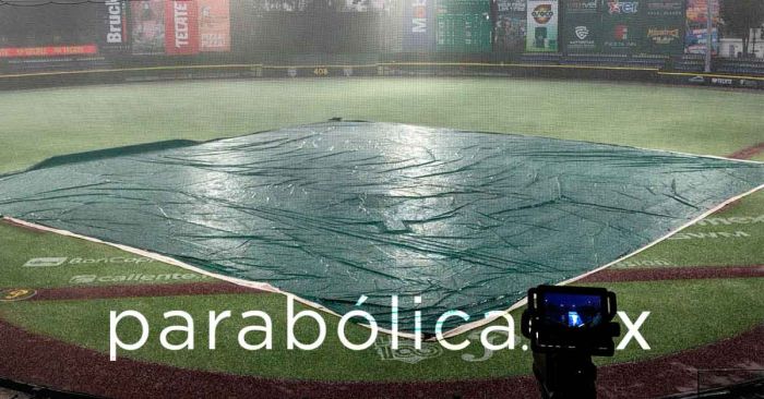 Posponen por lluvia el juego entre los Pericos de Puebla y los Piratas de Campeche