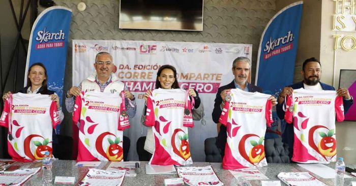 Presenta MariElise Budib presenta kit de “Corre y Comparte: Hambre Cero 2025”