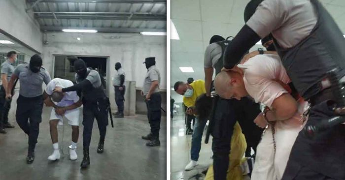Trasladan a El Salvador a 238 presuntos integrantes del Tren de Aragua