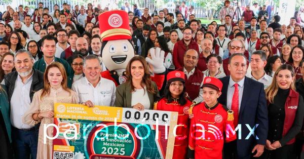 Viajar&aacute; por todo el pa&iacute;s el Premio IMPI a la Innovaci&oacute;n 2025 en billete de Loter&iacute;a Nacional