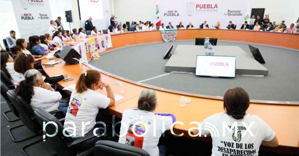 Atende Gobierno de Puebla solicitud de acompañamiento sensible a madres buscadoras