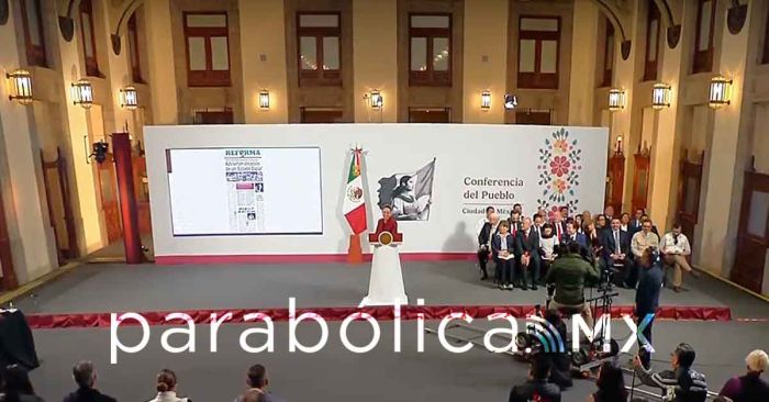 "Mentiras", le canta Sheinbaum a la oposición sobre Ley Espía