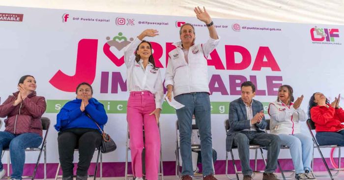 Encabezan Pepe Chedraui y MariElise Budib jornada de SMDIF en Valle del Sol