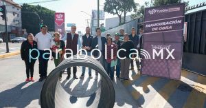 Entrega Pepe Chedraui Red de Alcantarillado Pluvial en la colonia Santa Cruz Los Ángeles
