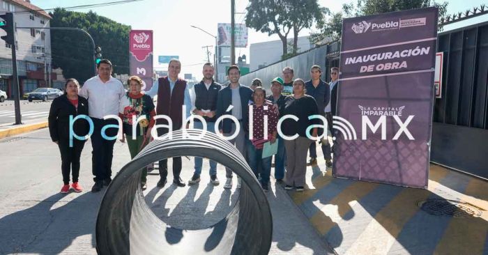 Entrega Pepe Chedraui Red de Alcantarillado Pluvial en la colonia Santa Cruz Los Ángeles