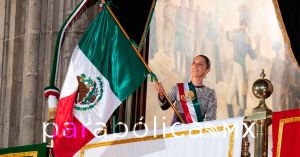 Recuerda Claudia Sheinbaum a las hero&iacute;nas de M&eacute;xico en el Grito de Independencia