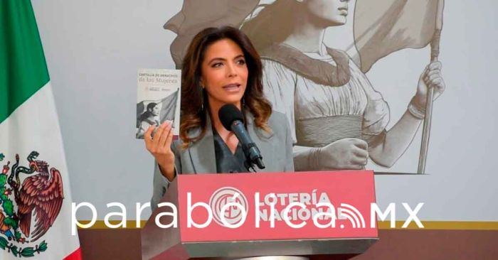 Promoverán los Derechos de las Mujeres en los “cachitos” de Lotería Nacional