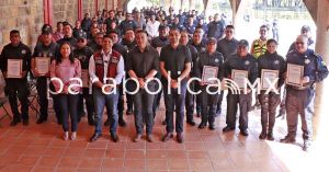 Anuncian que los Policías municipales de Cuautlancingo contarán con seguro médico