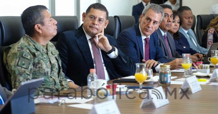 Participa Pepe Chedraui en Mesa de Seguridad junto a Alejandro Armenta