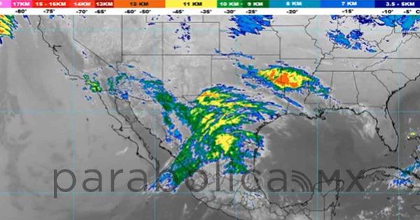 Pronostican lluvias y vientos intensos en Coahuila, Nuevo León y Tamaulipas