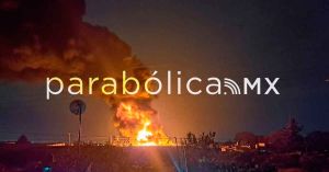 Consume incendio una bodega de reciclaje en San Miguel Canoa