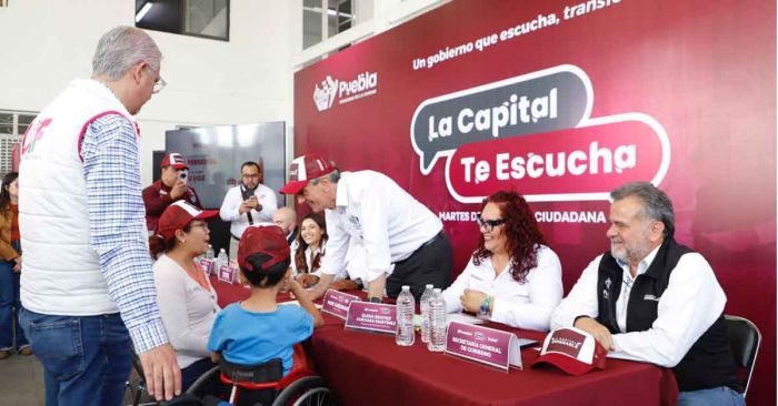 Atiende DIF Puebla a Matías, menor de 7 años con hidrocefalia