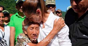 Recorre Sheinbaum zonas afectadas en San Luis Potosí; también regresó a Veracruz