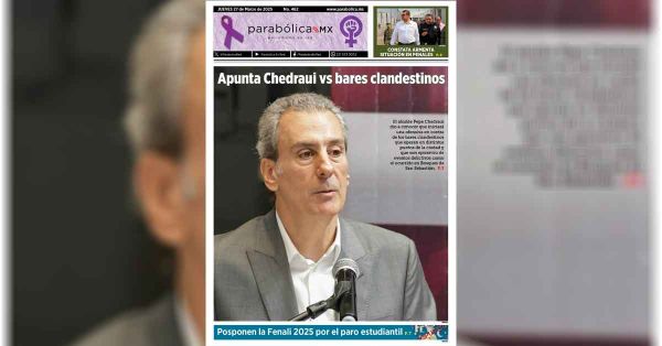 Checa la edición PDF de este jueves 27 de marzo