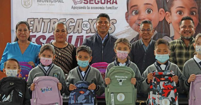 Lleva Omar Mu&ntilde;oz el programa "Escuela Segura" en primarias de Cuautlancingo
