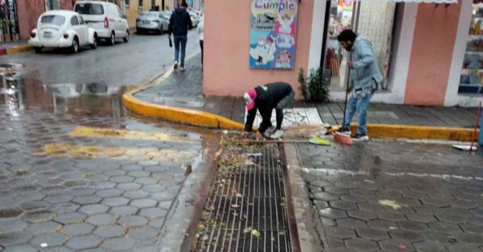 Atienden en San Pedro Cholula contingencia por lluvias con saldo blanco