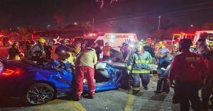 Lamenta Lupita Cuautle accidente en V&iacute;a Atlixc&aacute;yotl; zona del percance pertenece a la capital, afirma