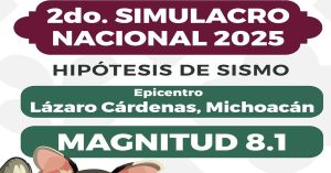 Invitan a participar en 2do Simulacro Nacional 2025