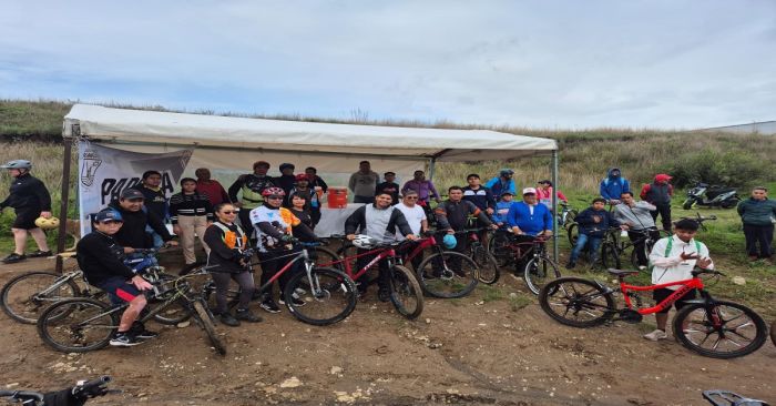 Realizan rodada ciclista con motivo del “Día del Padre” en Cuautlancingo