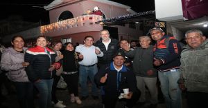 Entregan modernización de luminarias en San Baltazar Campeche y La Libertad