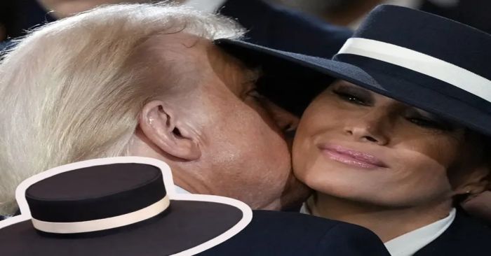 Sorprende costo del sombrero de Melania Trump