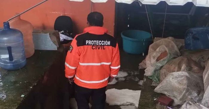 Atiende PC municipal de Puebla afectaciones por lluvias