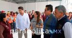 Entregan senadores de Morena y PRI v&iacute;veres en el Aeropuerto de Pachuca, Hidalgo