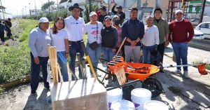 Encabeza Omar Mu&ntilde;oz faena comunitaria
