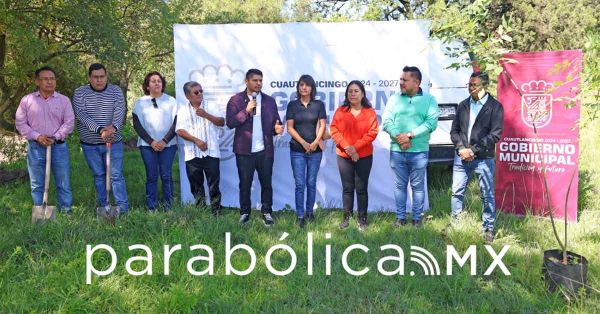 Se busca la reforestaci&oacute;n en San Lorenzo Almecatla: Omar Mu&ntilde;oz