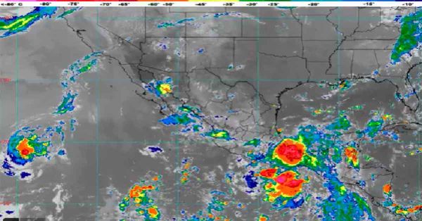 Se prev&eacute;n lluvias muy fuertes a puntuales intensas en gran parte de M&eacute;xico