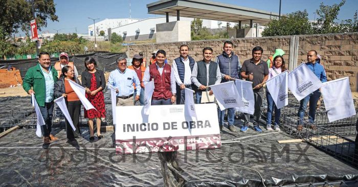 Arranca Omar Mu&ntilde;oz construcci&oacute;n de Subcomandancia de Polic&iacute;a de San Lorenzo Almecatla