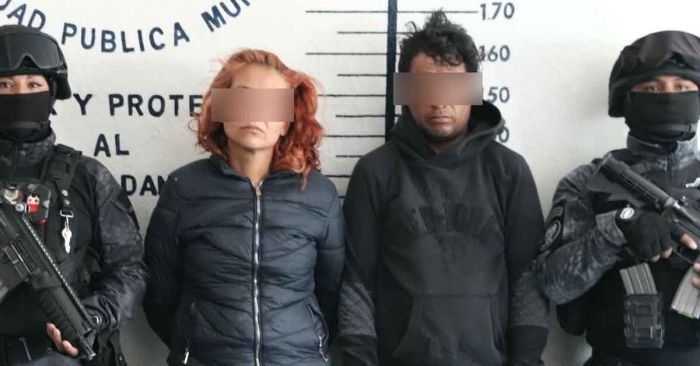 Detiene policía de San Pedro Cholula a presuntos narcomenudistas en Mixquitla