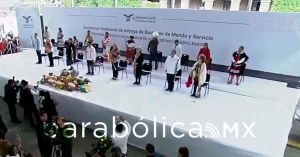 Entregan Bastón de Mando y Servicio a Ministros de la Nueva Corte