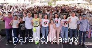 Celebran niñas y niños su día en San Andrés Cholula