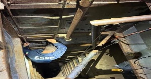 Desactivan autoridades un t&uacute;nel que conectaba de Baja California a Estados Unidos