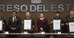 Reconoce Congreso a militares por 112 Aniversario del Ej&eacute;rcito Mexicano