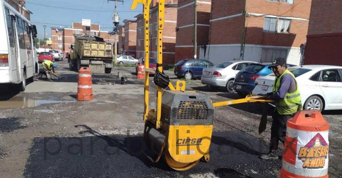 Atendidos m&aacute;s de 153 mil baches en la capital: Ayuntamiento de Puebla