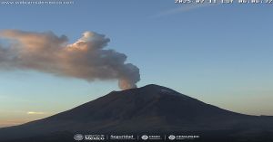 Aumenta actividad el Popocat&eacute;petl con 86 exhalaciones