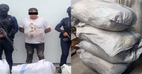 Aseguran 65 kilogramos de marihuana a la altura de en Periférico Ecológico
