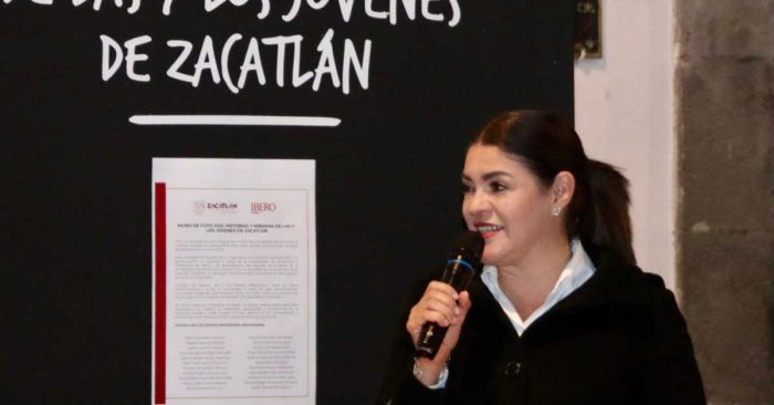 Inauguran muro &quot;Historias y miradas de las y los jóvenes de Zacatlán&quot;