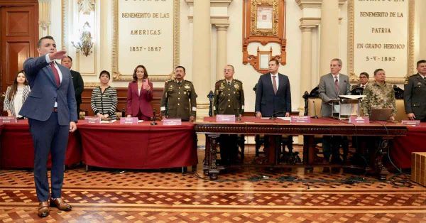 Llama Armenta a la coordinación para garantizar la seguridad en Puebla