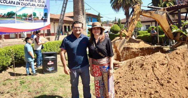 Arranca Bety Sánchez obra comunitaria en Jicolapa