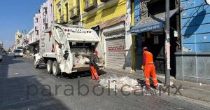Informan ajustes en el servicio de recolecci&oacute;n durante Fin de A&ntilde;o
