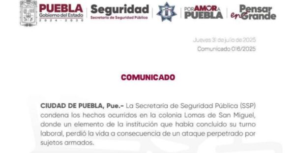 Ejecutan a custodio del penal de San Miguel; SSP condena el hecho