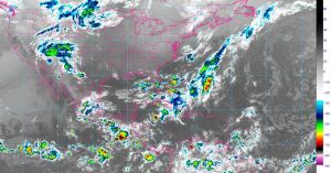 Seguirán lluvias fuertes en Occidente, Centro, Sur y Sureste de México