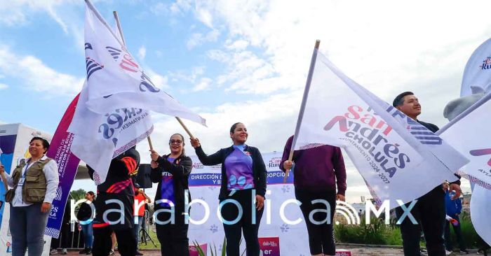 Encabeza Lupita Cuautle la primera Carrera Canina de SACH