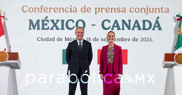 Anuncian Sheinbaum y Carney plan de acci&oacute;n M&eacute;xico-Canad&aacute;
