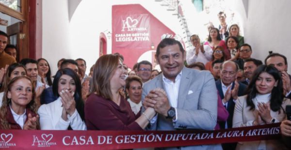 Inaugura Laura Artemisa su Casa de Gestión