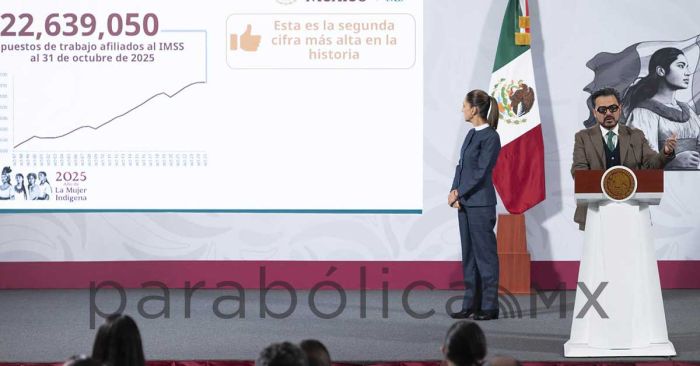 Alcanza México 22.6 millones de empleos en octubre