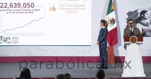Alcanza M&eacute;xico 22.6 millones de empleos en octubre